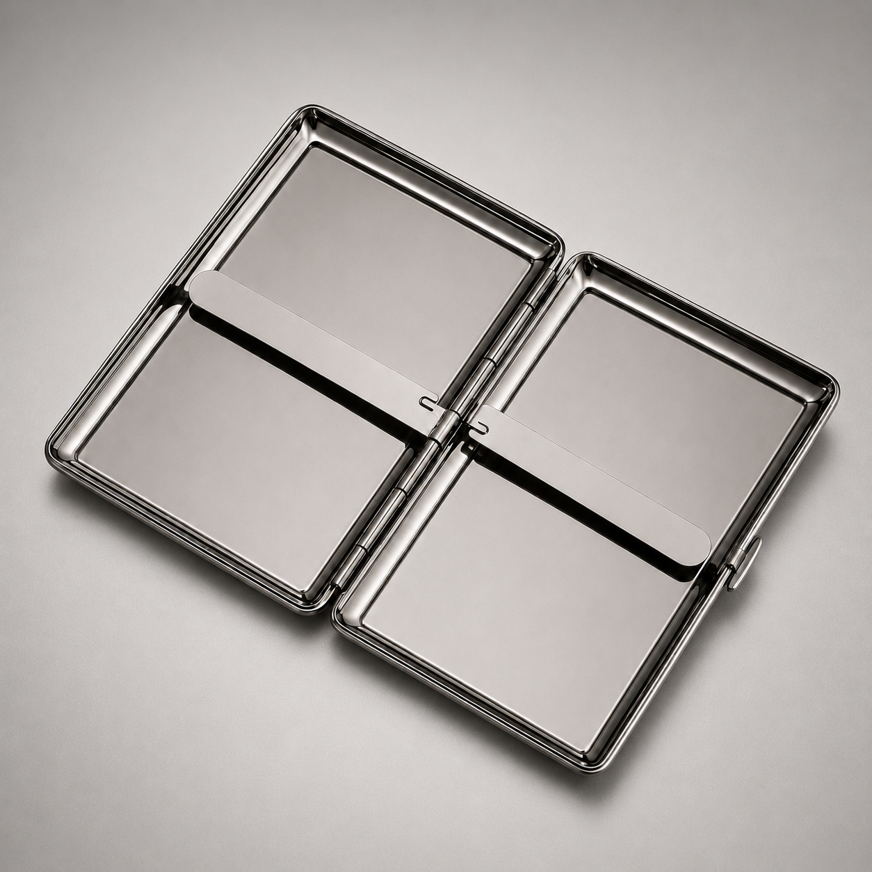 Ember Skeleton Chrome Wallet