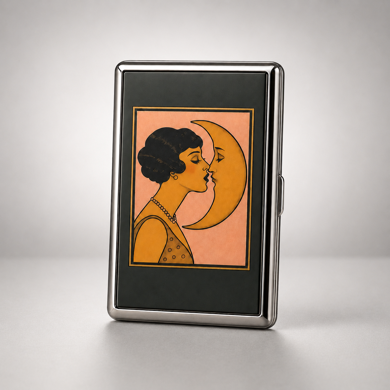 Lunar Kiss Chrome Wallet