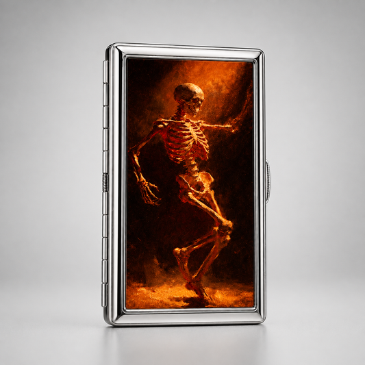 Ember Skeleton Chrome Wallet