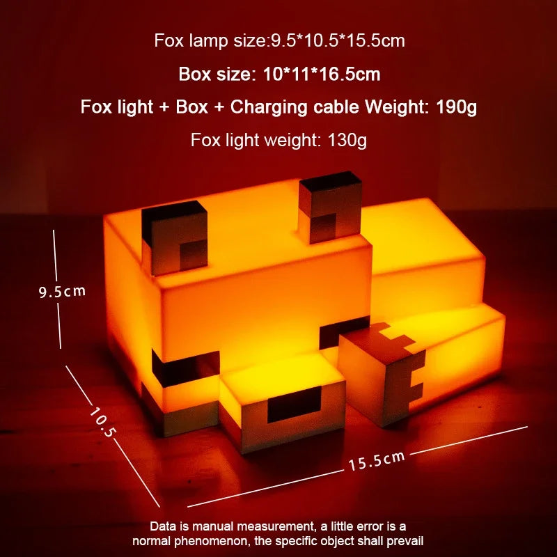 CUTE FOX PIXEL LAMP